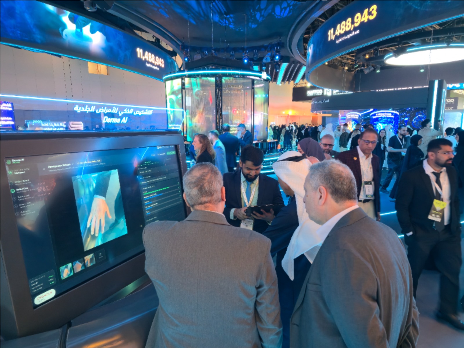 PelliScope demonstration at WHX Health Dubai